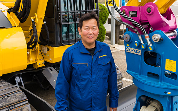 代表取締役社長 鐘ヶ江 裕一