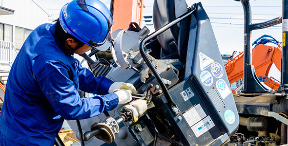 建設機械の点検&修理