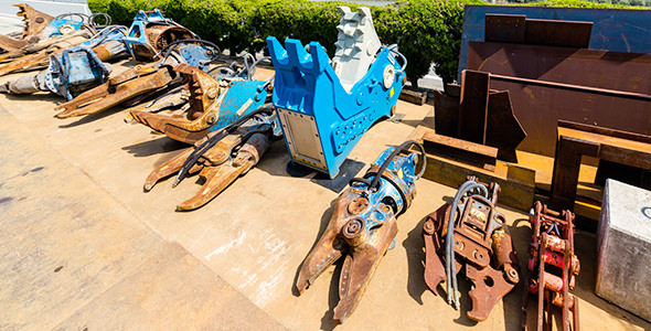 建設機械の賃貸業